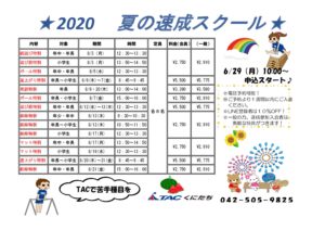 コピー2020速成チラシのサムネイル