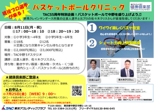 8.11 バスケクリニックのサムネイル